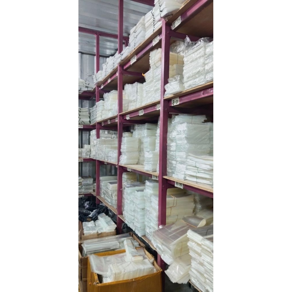 plastik kaca, plastik opp  100 gram