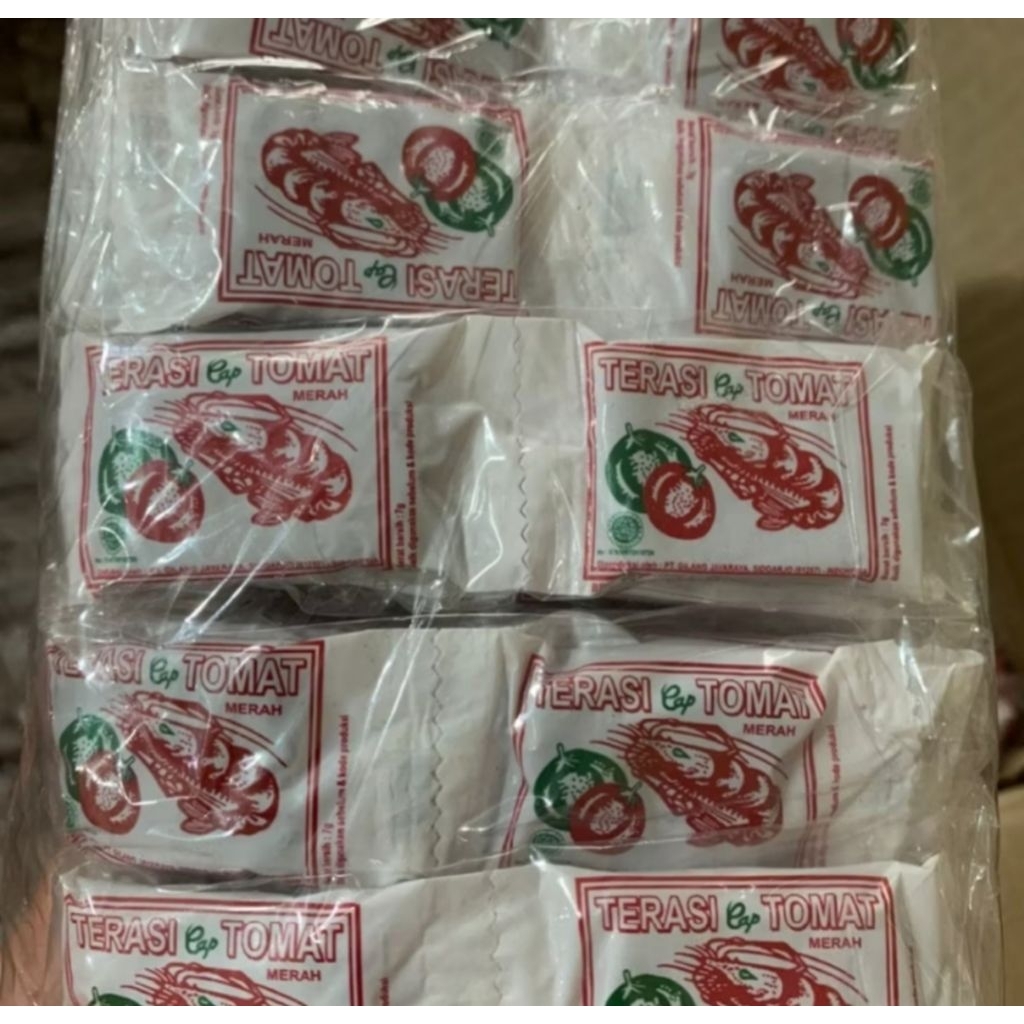 

terasi udang cap tomat 1 pack 10 pcs