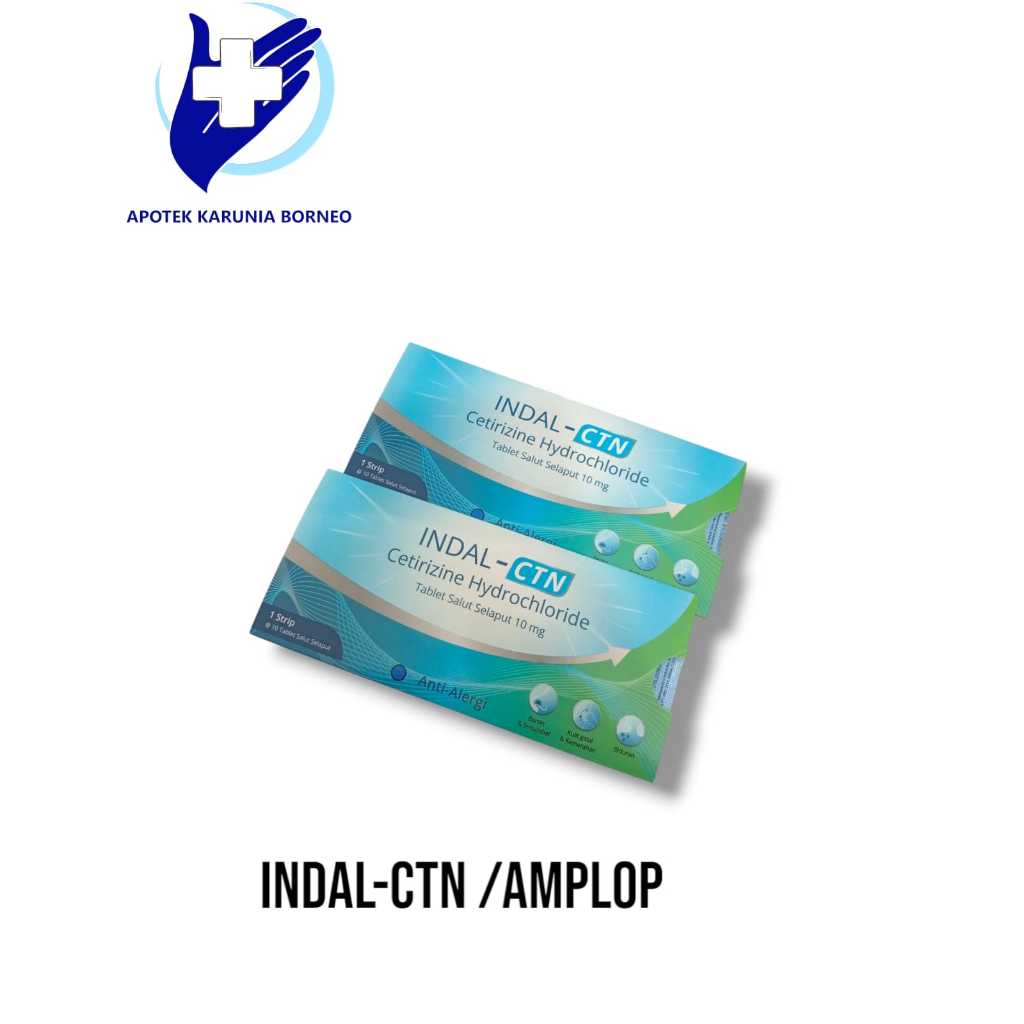 Indal CTN (Cetirizine HCl 10 mg)