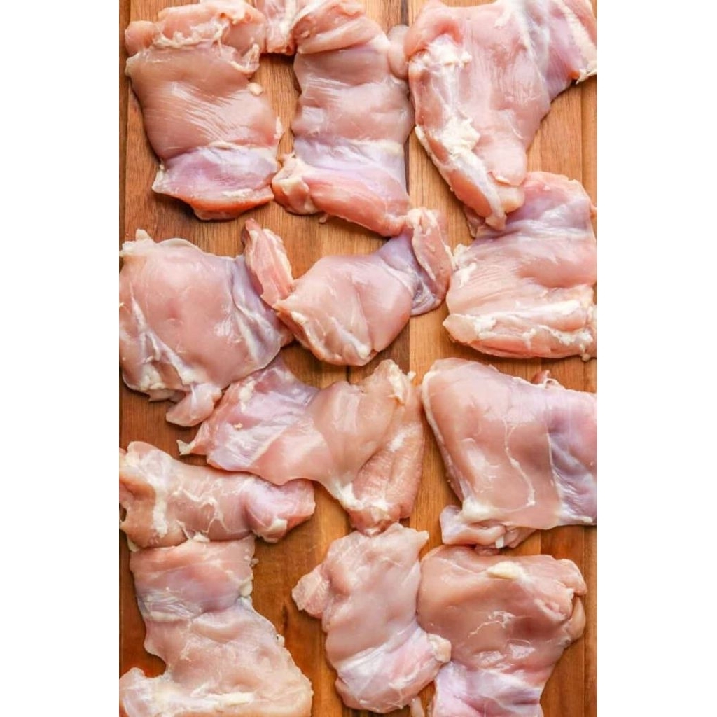 

Daging ayam paha Fillet boneless tanpa kulit&tulang