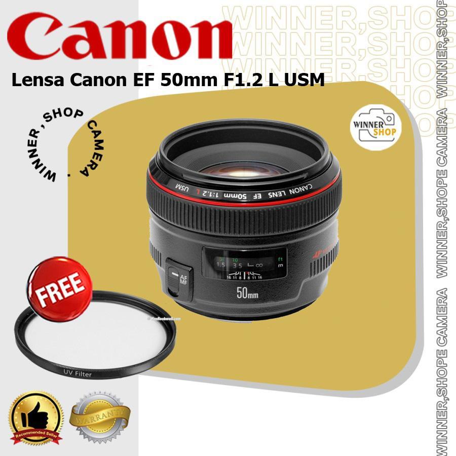 Lensa Canon EF 50mm F1.2 L USM Canon 50mm F1.2 L USM