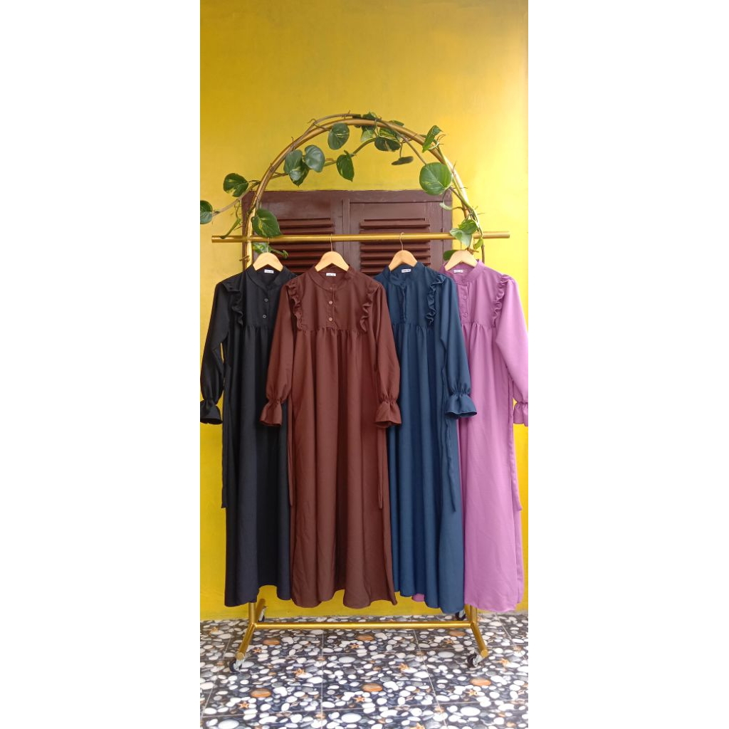 Arafah Gamis Wolfis | Dress Wolfis | Woolpeach