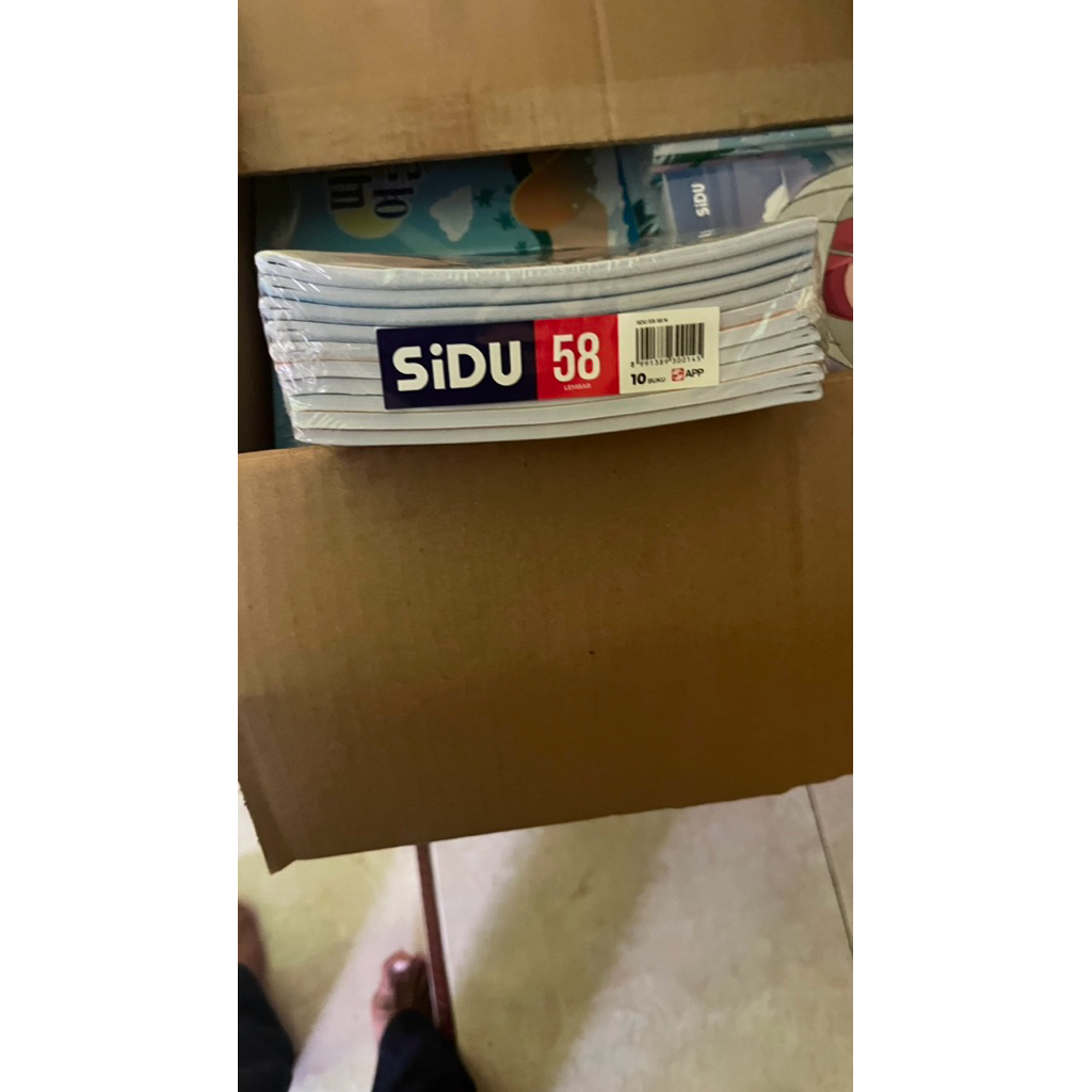 

Buku tulis SIDU isi 58lembar 1pack