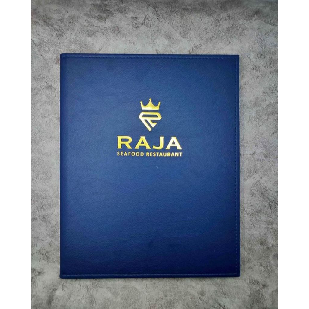 

cover menu resto cafe hotel logo embos a4