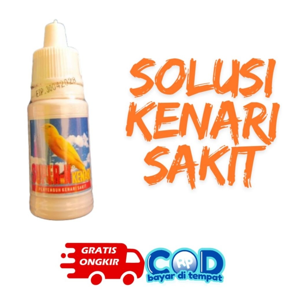 Obat Burung SUPER-N KENARI - Penyembuh Kenari Sakit 15ml