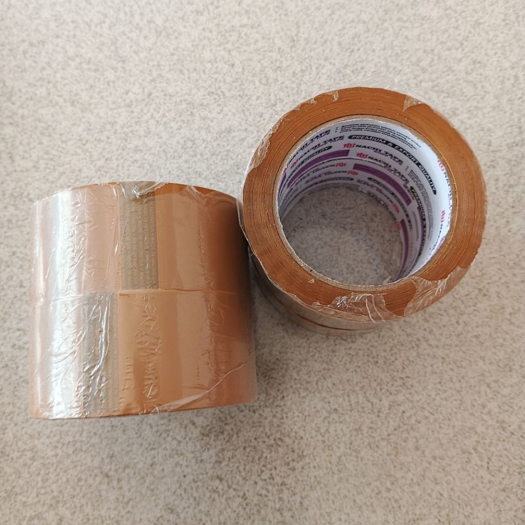 

Lakban Coklat Nachi Tape 48mm