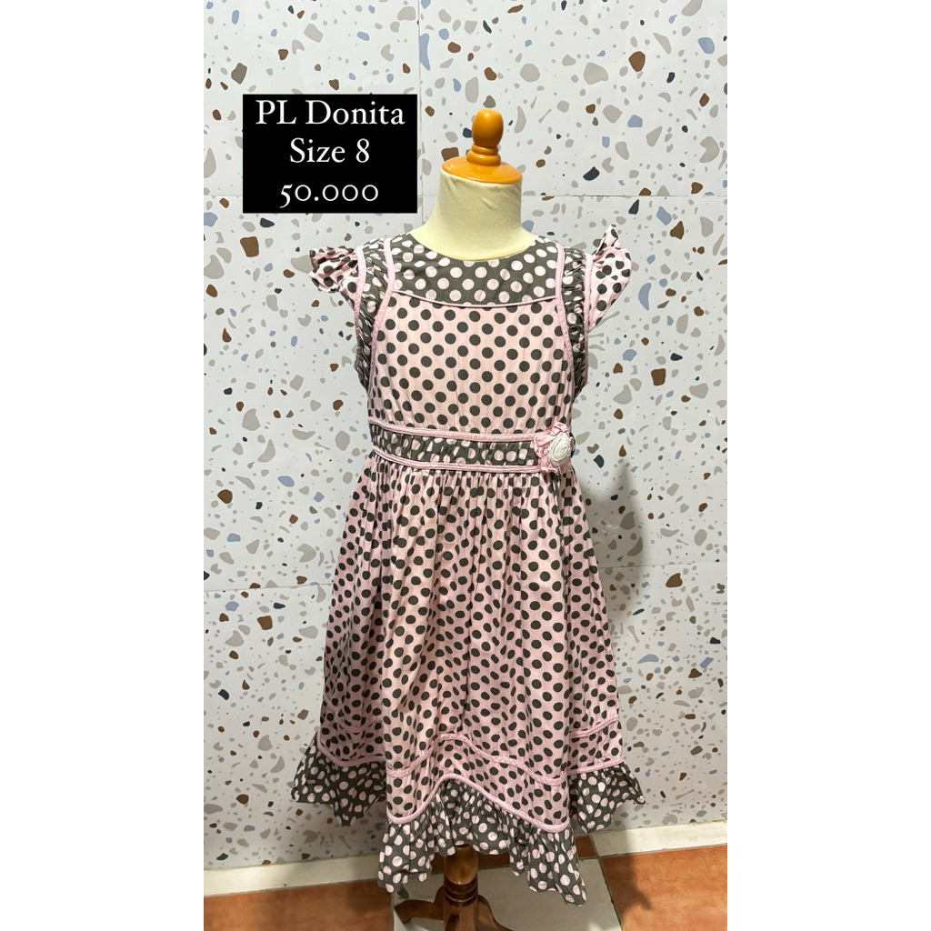 Dress Polkadot Pink