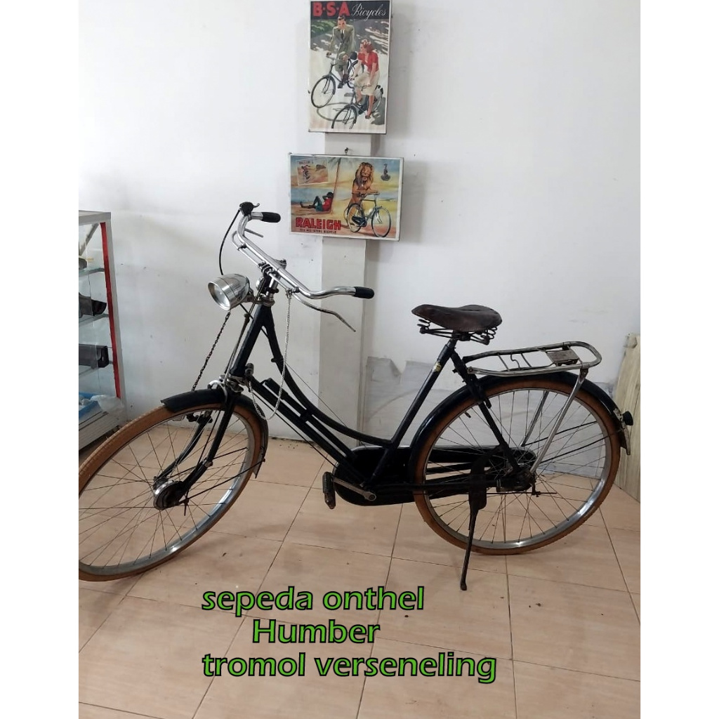 sepeda onthel Humber tromol verseneling cik cik cik 123