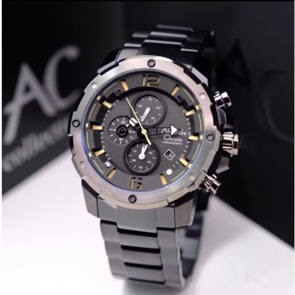 JAM TANGAN PRIA ALEXANDRE CHRISTIE 6410MC / AC 6410MC / AC 6410 [ORIGINAL]