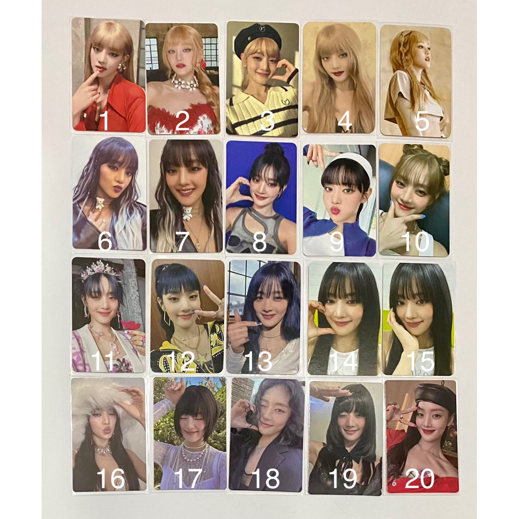 Minnie (G)i-dle Photocard Official Album Gidle I Feel Cat Pc Photobook Bene Weverse Miyeon Soyeon Yu