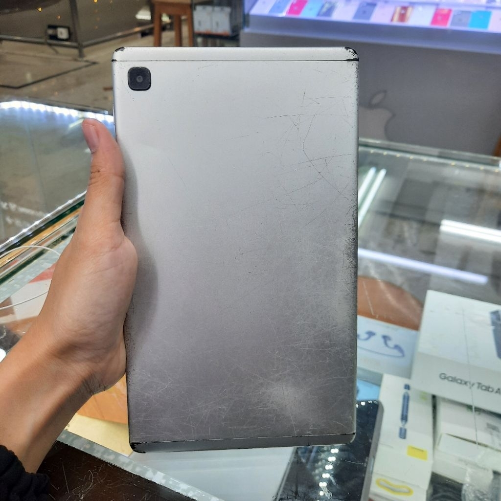 Samsung Tab A7 Lite 3/32 GB Wifi Cell - Silver - Bekas Garansi Resmi SEIN - Second