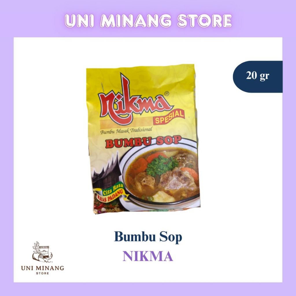 

Nikma Bumbu Sop 20 gr