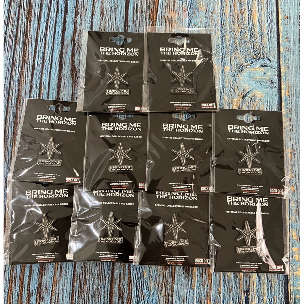 Collectible Pin Badge Bring Me The Horizon Official Merchandise