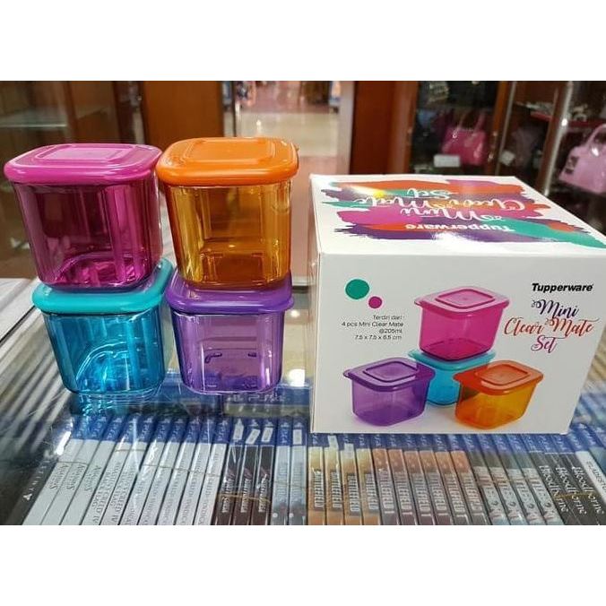tupperware toples clear mate kecil