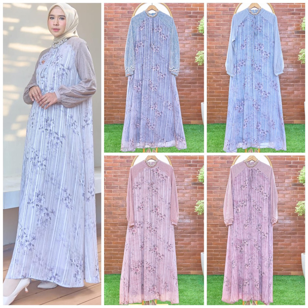 NUHA DRESS NEW BY MAREVI