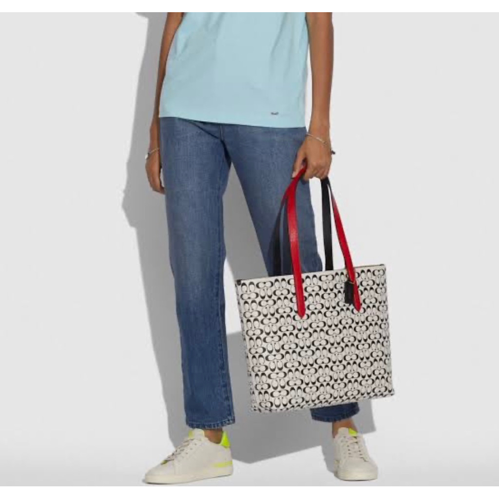 Coach Mickey Mouse tote bag