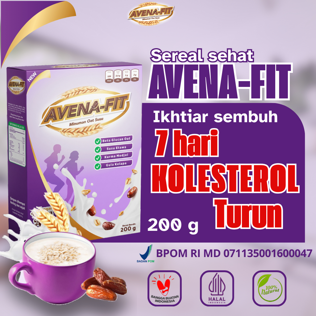 

Avenafit - Sereal Oat Susu Penurun Kolesterol & Menjaga Kesehatan Jantung - 100% Original