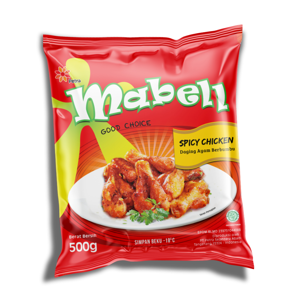

MABELL Spicy Chicken 500 Gram - ayam berbumbu