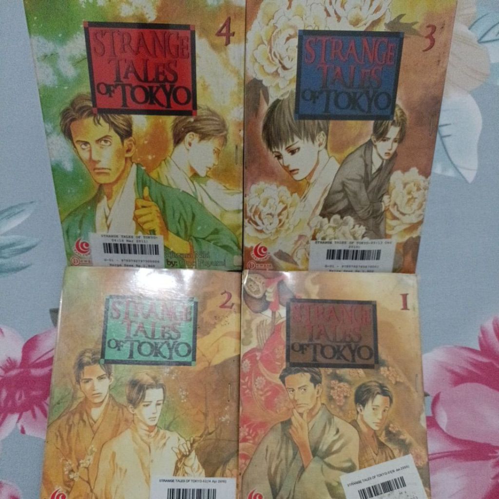 komik strange tales of tokyo set 1-4