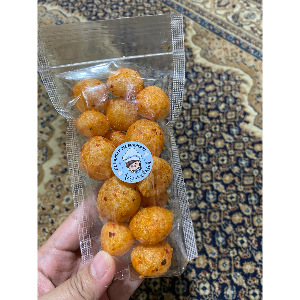 

cimol pedas daun jeruk