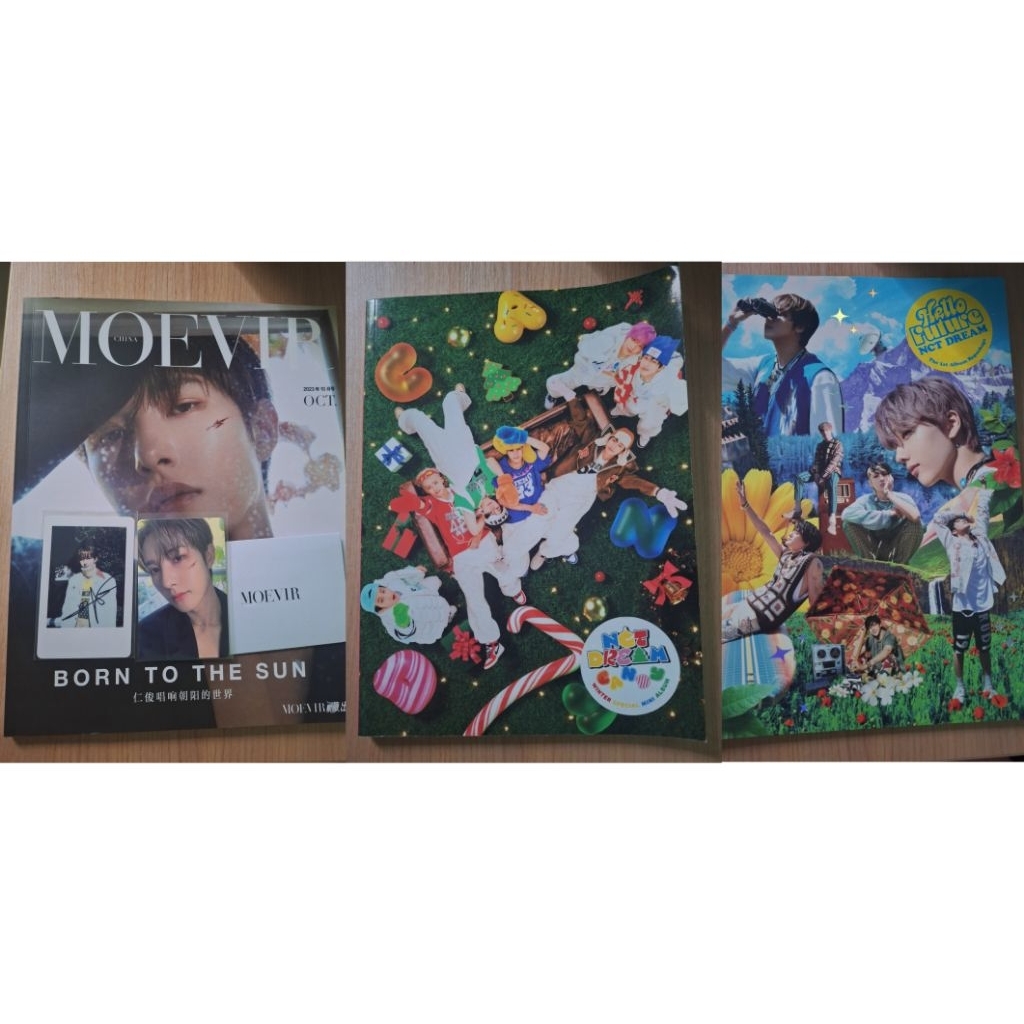 Magazine Moevir Renjun Album Only NCT Dream