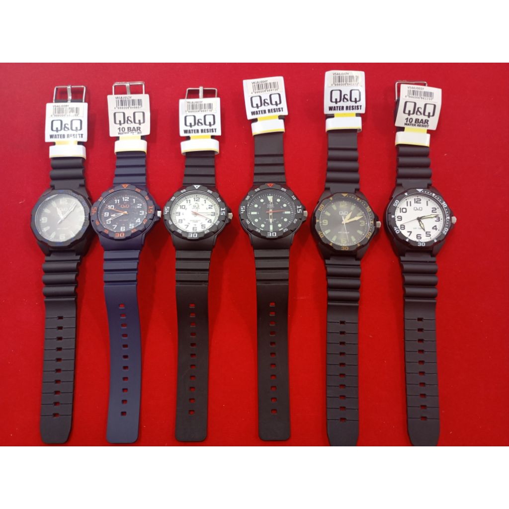 Jam Tangan Pria Q&Q 10Bar WaterResist