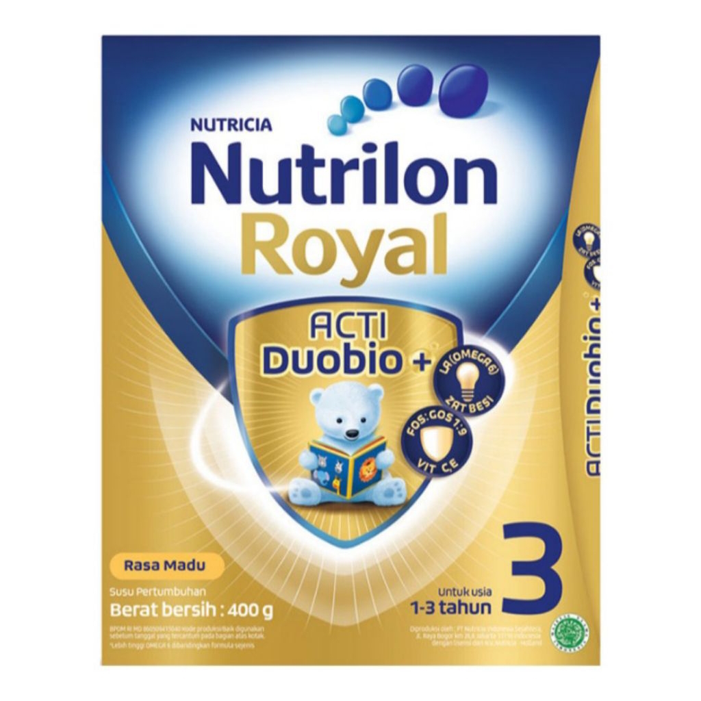 

NUTRILON ROYAL 3 400 GRAM VANILA MADU MURAH VIRAL