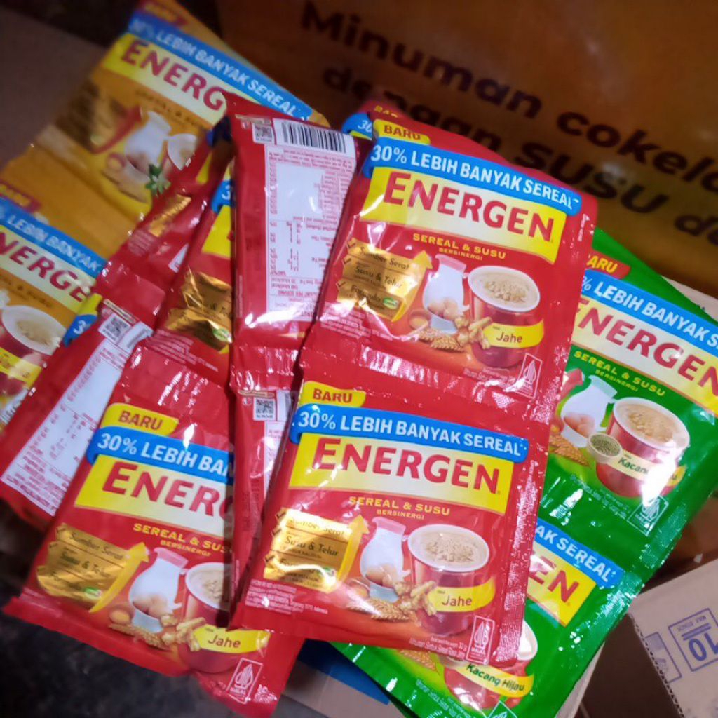 

energen jahe 35gr minuman dgn sereal isi 10 bks/rcg