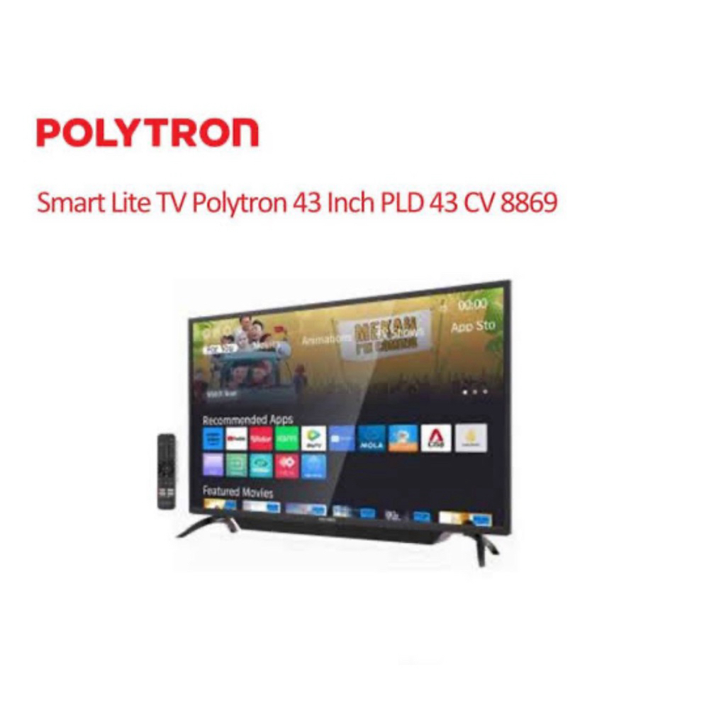 led polytron TV SMART 43 in PLD 43 CV 8869