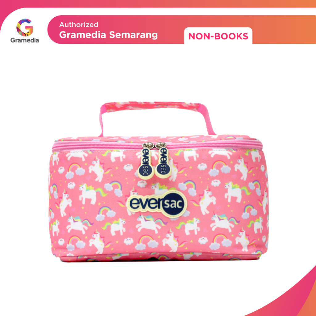 Gramedia - Eversac Lunch Bag Kinder Unicorn 2 (Eversac)