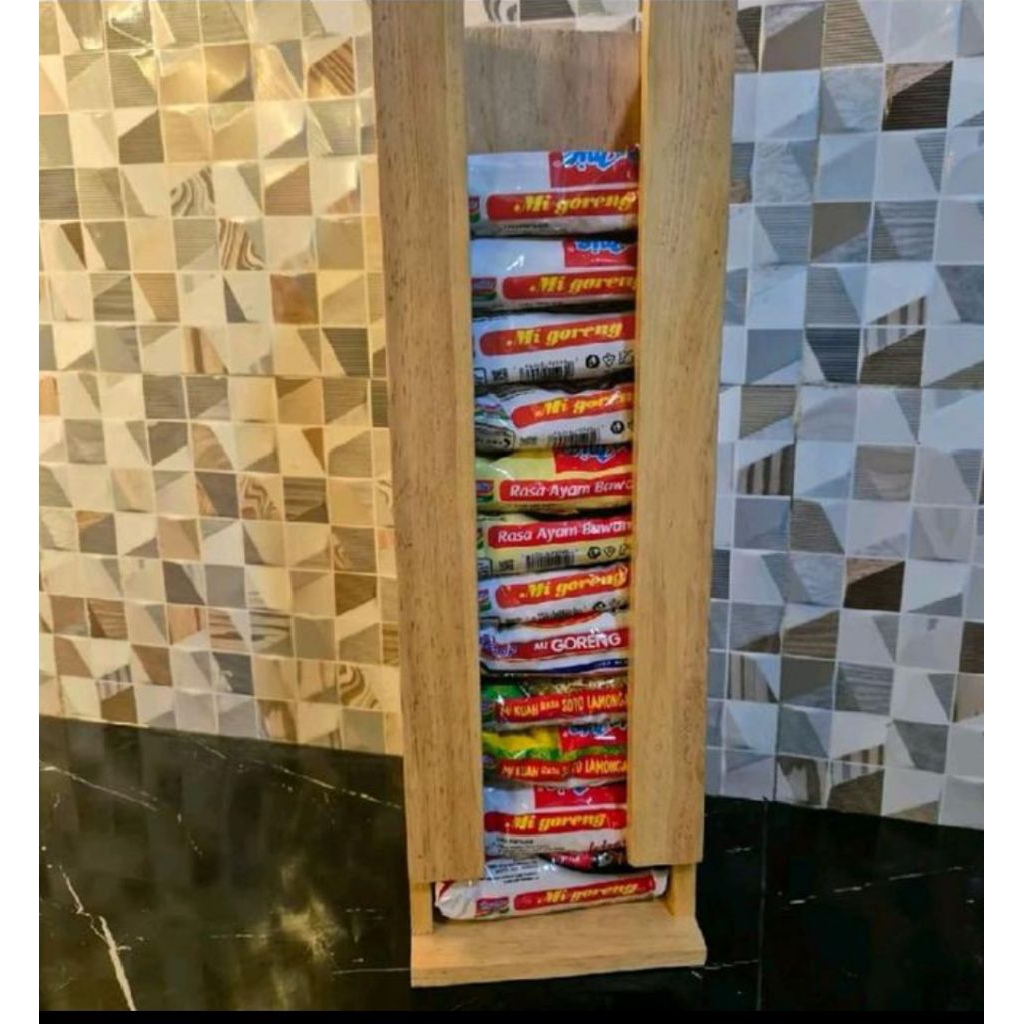 Rak mie Instan Tempat mie instant rak Warmindo