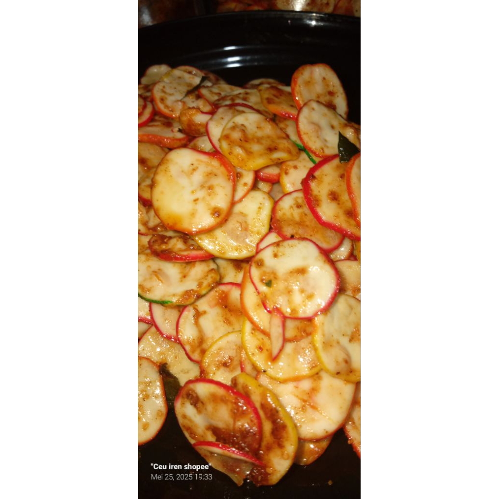 

krupuk seblak bantet rasa daun jeruk