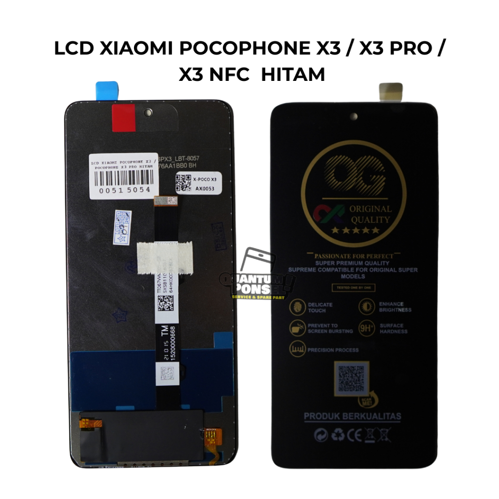 LCD XIAOMI POCOPHONE X3 / X3 PRO / X3 NFC FULLSET