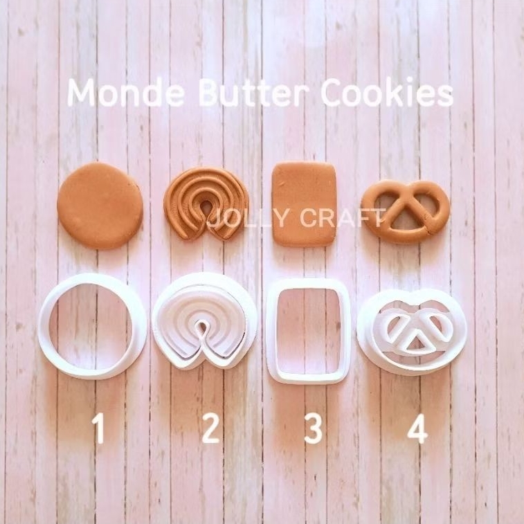 Cookie cutter MONDE BUTTER COOKIES (dijual satuan)