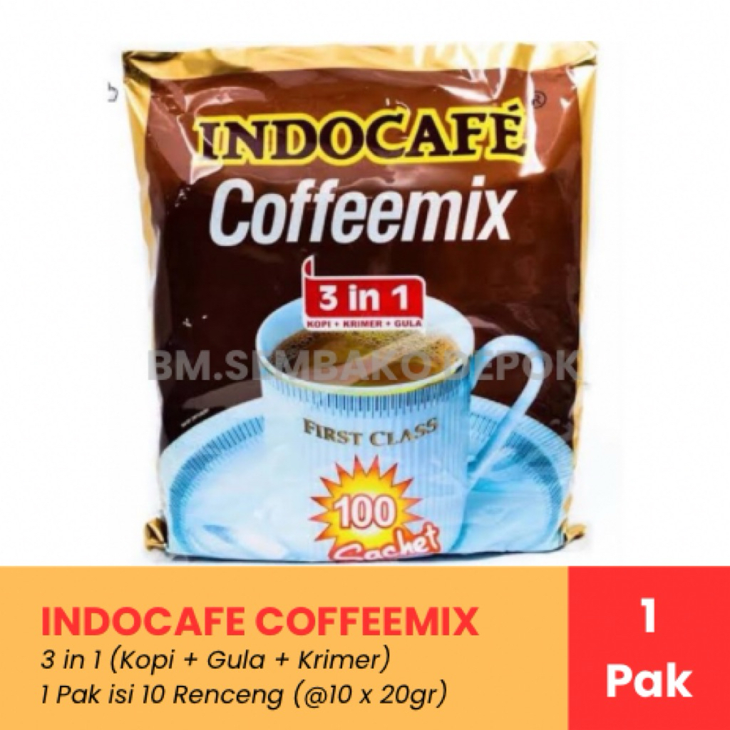 

Indocafe Coffeemix 1 Pak / Coffeemix 1 Pak / Indocafe Coffeemix Depok