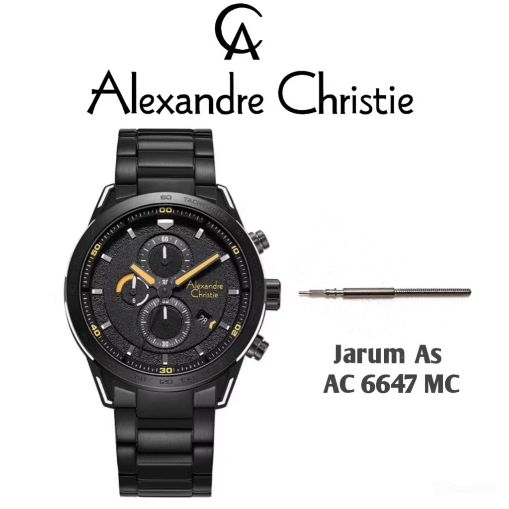 Jarum As / Stem Jam Tangan Alexandre Christie Type AC 6647 MC