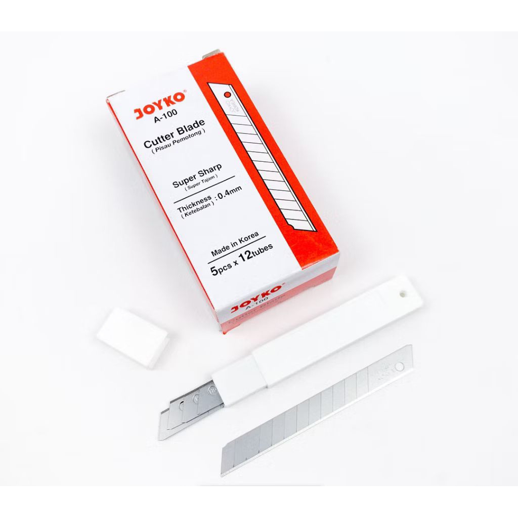 

Isi Kater Kecil /Cutter 9 mm 5 Blades Joyko A-100