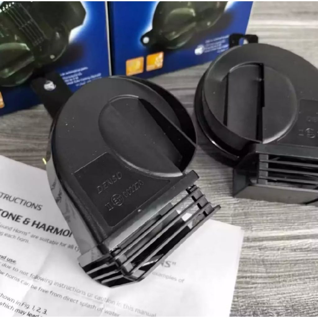 Klakson Keong Denso Waterproof / Anti air Klakson keong Mobil Motor 2 Pcs