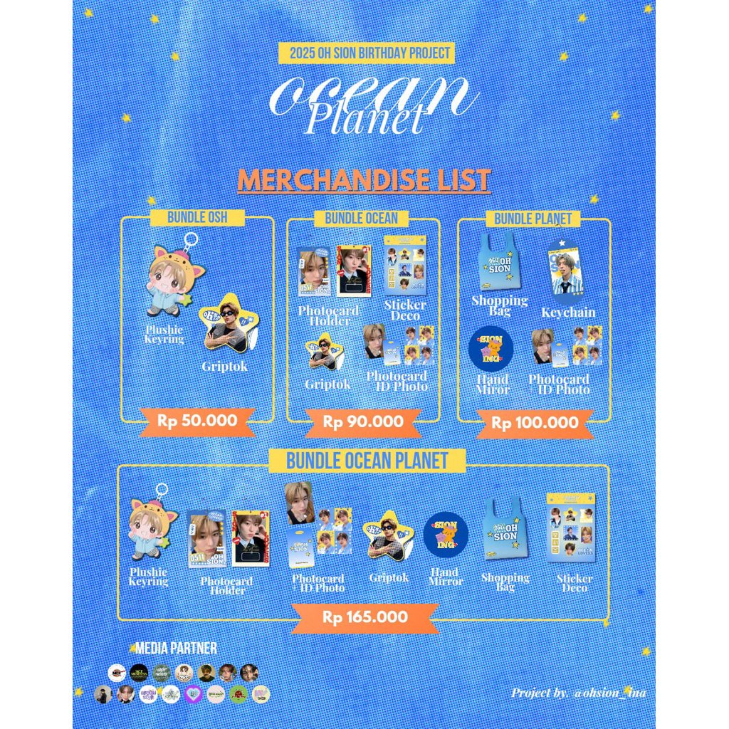 GOODS BDAY SION “OCEAN PLANET” BY OH SION INA