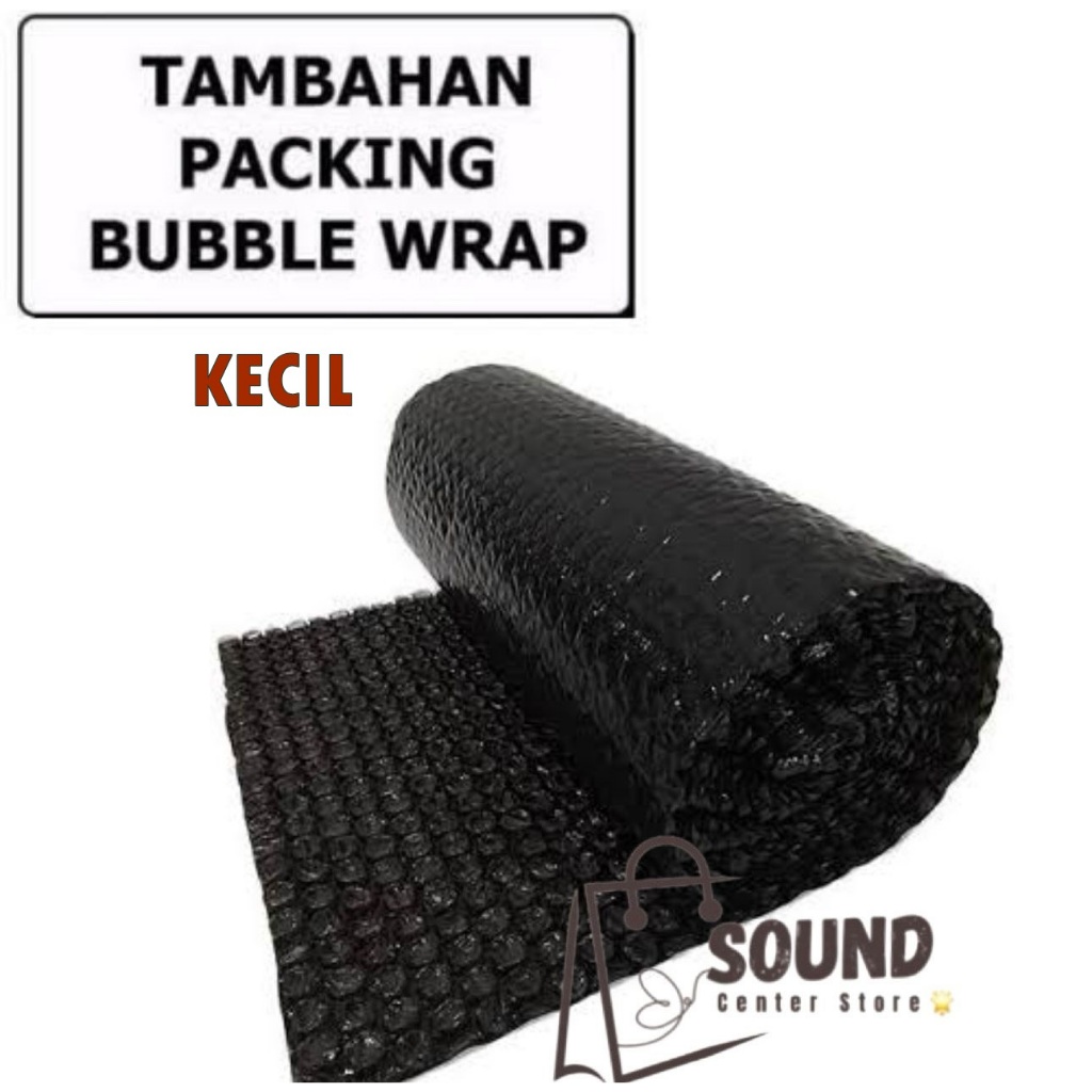 

PLASTIK BUBBLE WRAP Tambahan untuk Packing UKURAN KECIL