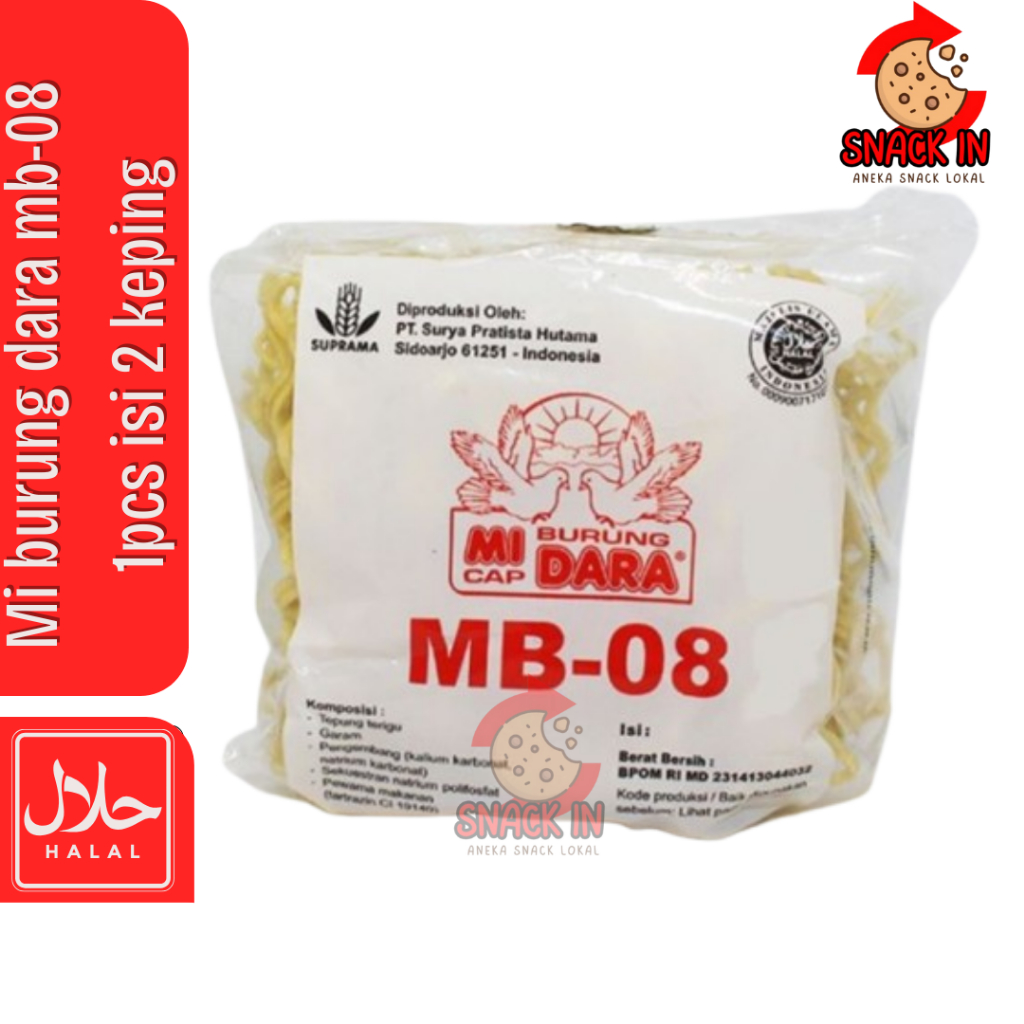 

Mie Burung dara MB 08 per pc