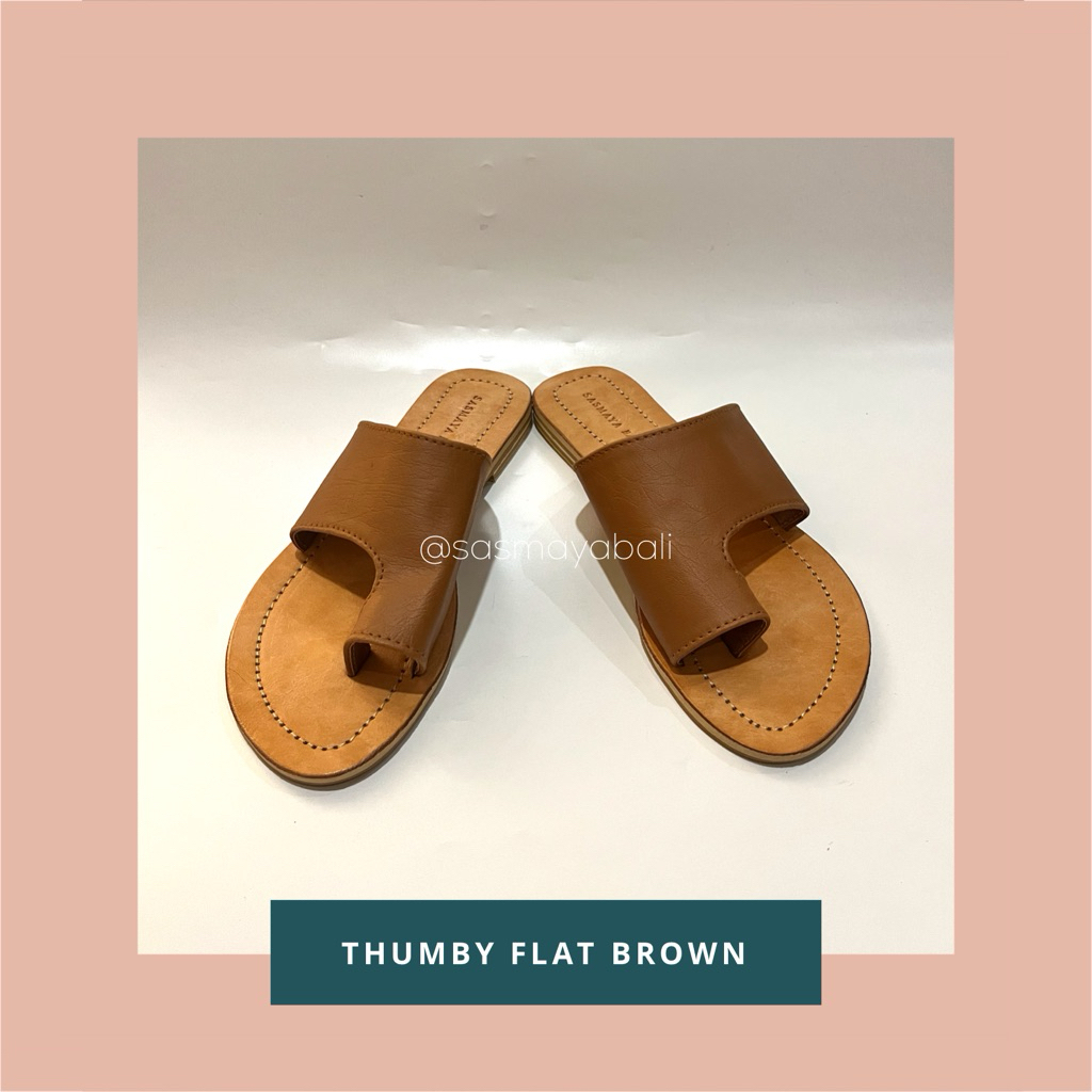 Sasmaya Bali Sandal Wanita Kulit Asli Thumby