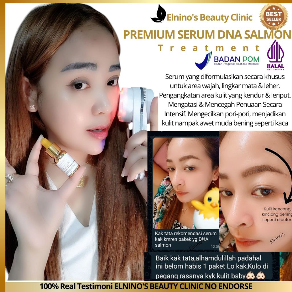 ELNINO'S BEAUTY CLINIC - PREMIUM SERUM DNA SALMON TREATMENT [BOTOX EFFECT]