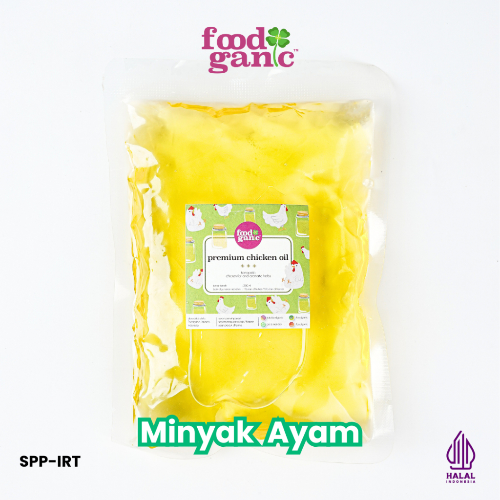 

Refill Premium Chicken Oil (Minyak Ayam) Schmaltz mie ayam / MPASI
