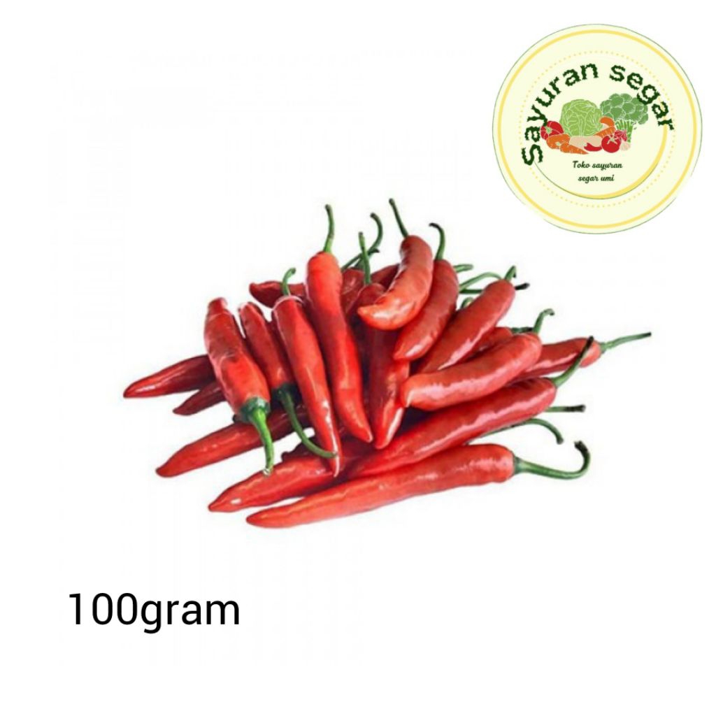 

cabai merah besar 100gram