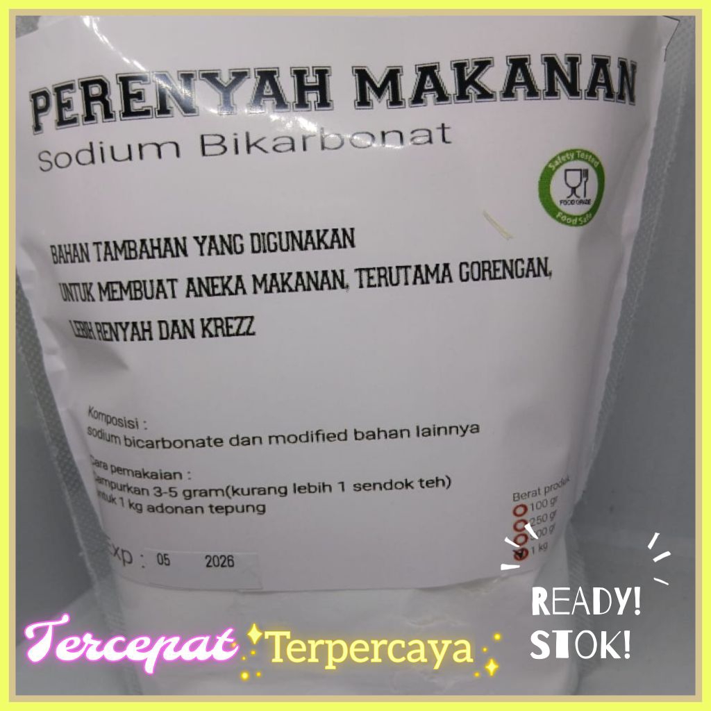 

perenyah makanan 1 kg terbaru kemasan premium ready stok!