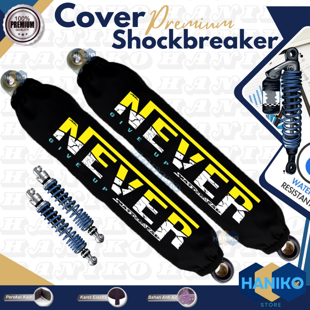 SARUNG SHOCK NMAX TURBO / COVER SHOCKBREAKER SARUNG SOK SHOCK BELAKANG MOTOR YAMAHA NMAX OLD AEROX A