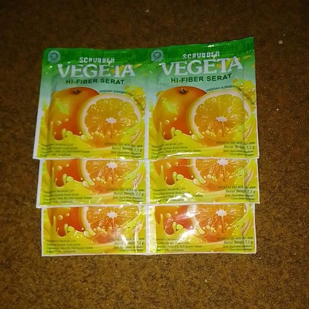 

Vegeta Scrubber 6 Sachet