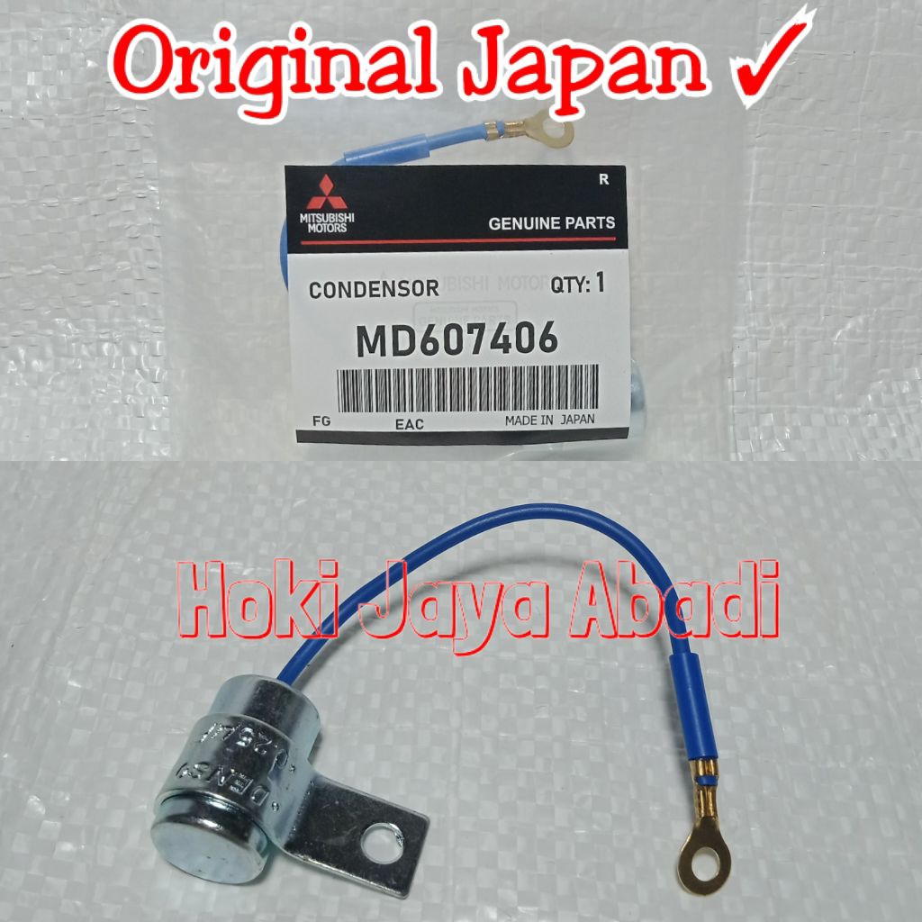 Condensor Condensor Kondensor Mitsubishi L300 L038 MD607406 Original JAPAN