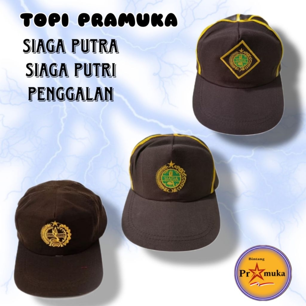 TOPI PRAMUKA SD/TOPI SIAGA PUTRA SIAGA PUTRI/TOPI PRAMUKA PENGGALANG